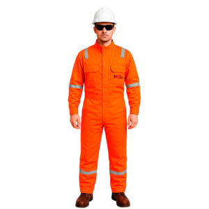 Macacão Eletricista Risco 2 | Laranja