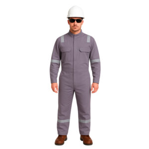 Macacão Eletricista Risco 2 | Cinza