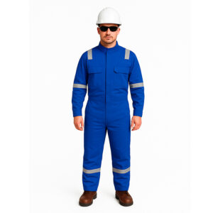 Macacão Eletricista Risco 2 | Azul Royal